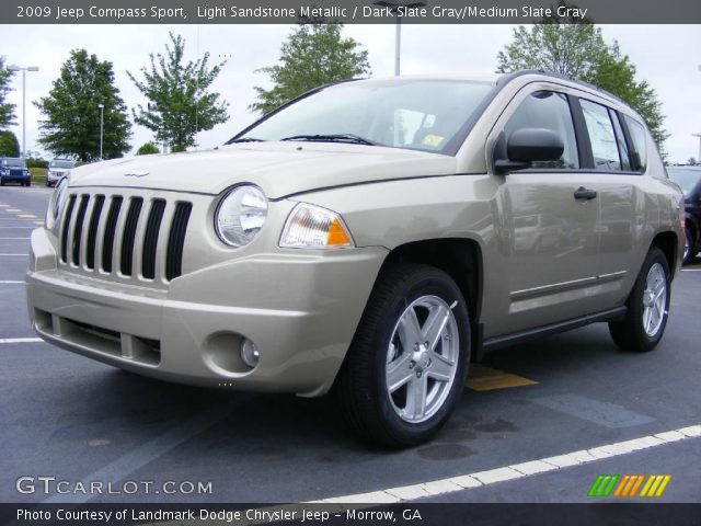 2009 Jeep Compass Sport in Light Sandstone Metallic