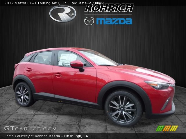 2017 Mazda CX-3 Touring AWD in Soul Red Metallic