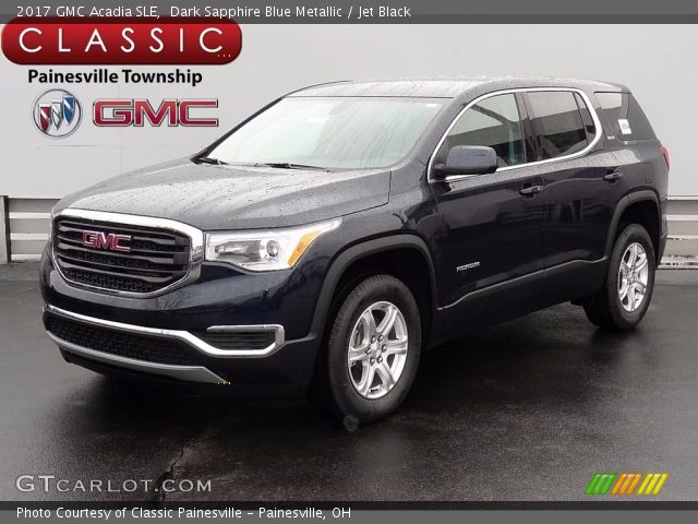 2017 GMC Acadia SLE in Dark Sapphire Blue Metallic