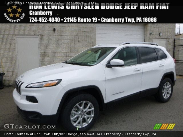 2017 Jeep Cherokee Latitude 4x4 in Bright White