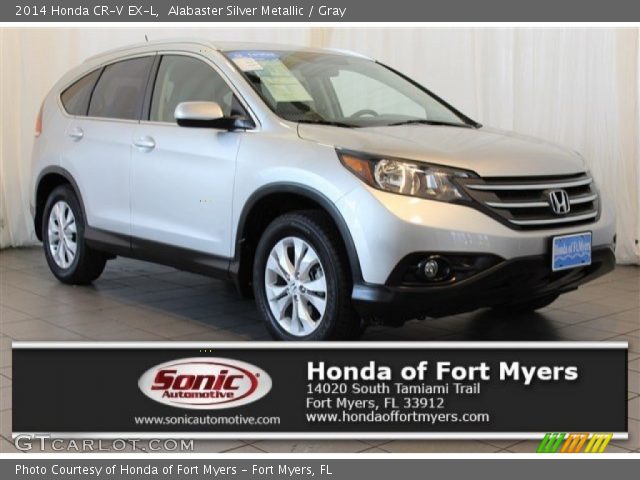 2014 Honda CR-V EX-L in Alabaster Silver Metallic