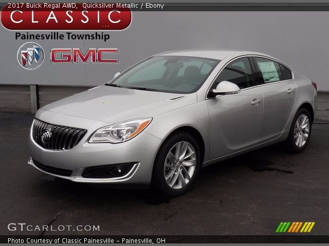 2017 Buick Regal AWD in Quicksilver Metallic