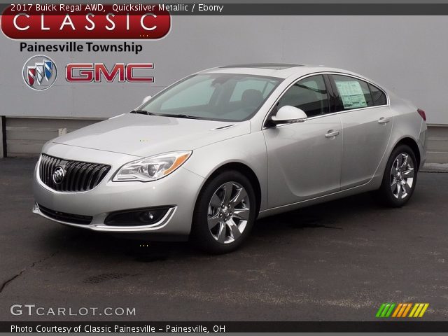 2017 Buick Regal AWD in Quicksilver Metallic