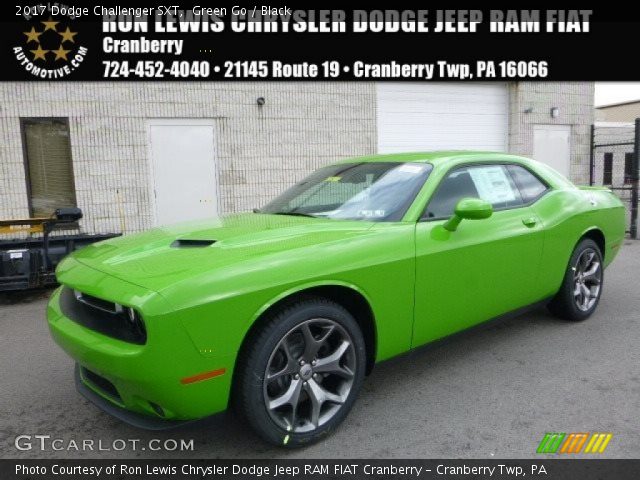 2017 Dodge Challenger SXT in Green Go