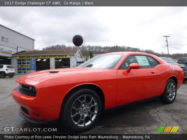 2017 Dodge Challenger GT AWD in Go Mango