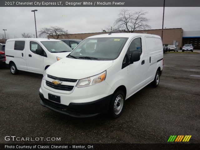 2017 Chevrolet City Express LT in Designer White