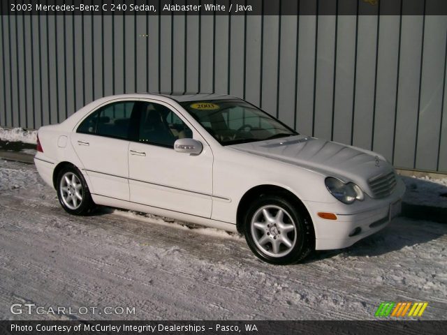 2003 Mercedes-Benz C 240 Sedan in Alabaster White