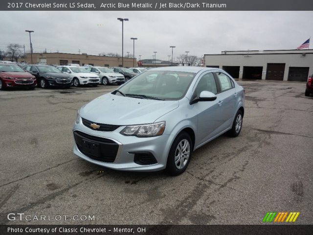 2017 Chevrolet Sonic LS Sedan in Arctic Blue Metallic