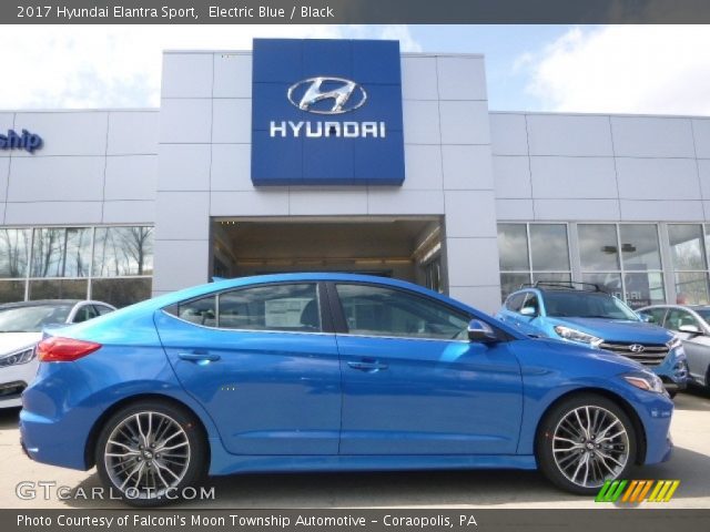 2017 Hyundai Elantra Sport in Electric Blue