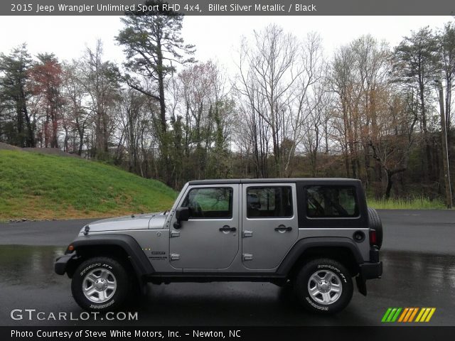 2015 Jeep Wrangler Unlimited Sport RHD 4x4 in Billet Silver Metallic