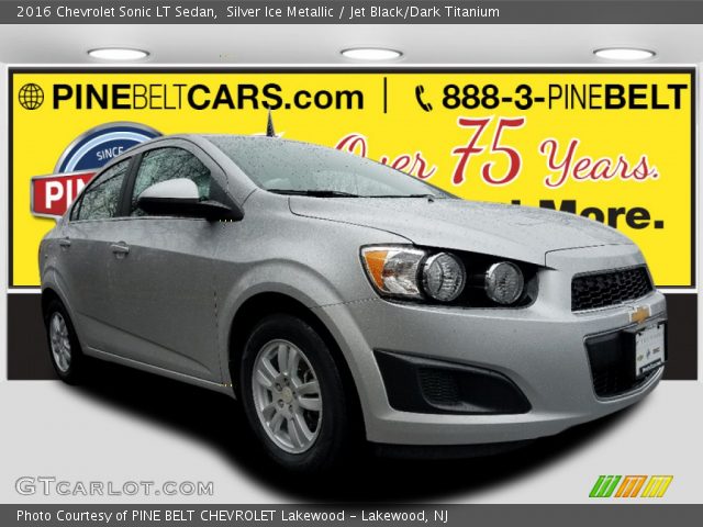 2016 Chevrolet Sonic LT Sedan in Silver Ice Metallic