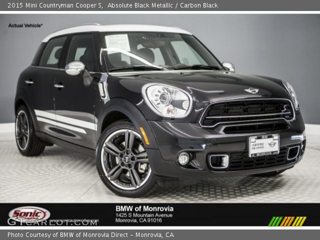 2015 Mini Countryman Cooper S in Absolute Black Metallic