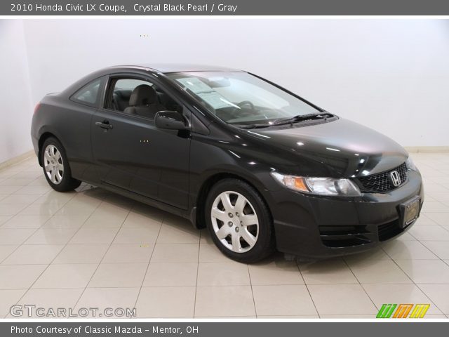 2010 Honda Civic LX Coupe in Crystal Black Pearl