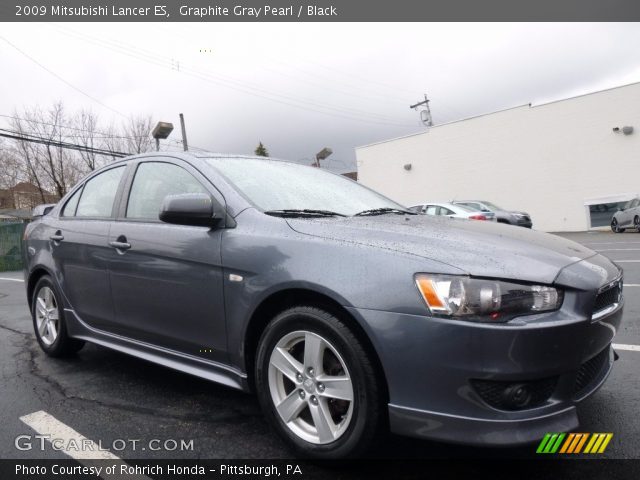 2009 Mitsubishi Lancer ES in Graphite Gray Pearl