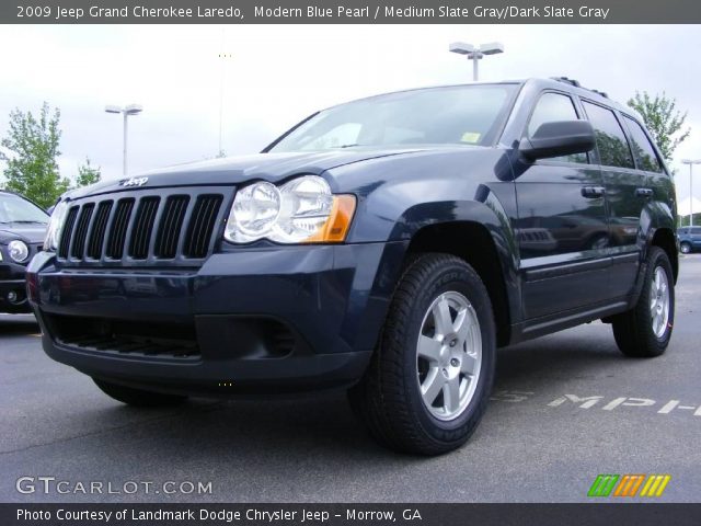 2009 Jeep Grand Cherokee Laredo in Modern Blue Pearl