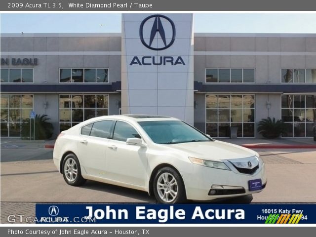 2009 Acura TL 3.5 in White Diamond Pearl