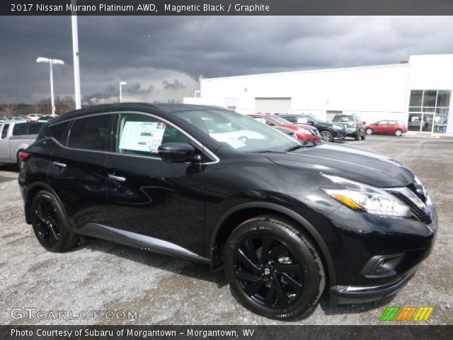2017 Nissan Murano Platinum AWD in Magnetic Black