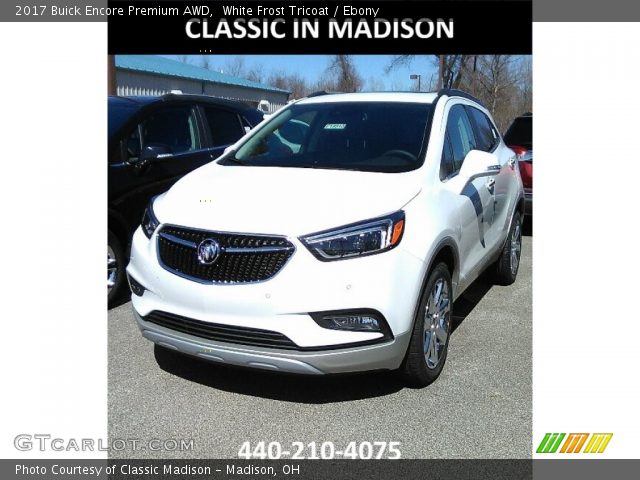 2017 Buick Encore Premium AWD in White Frost Tricoat
