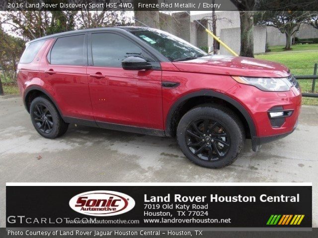 2016 Land Rover Discovery Sport HSE 4WD in Firenze Red Metallic