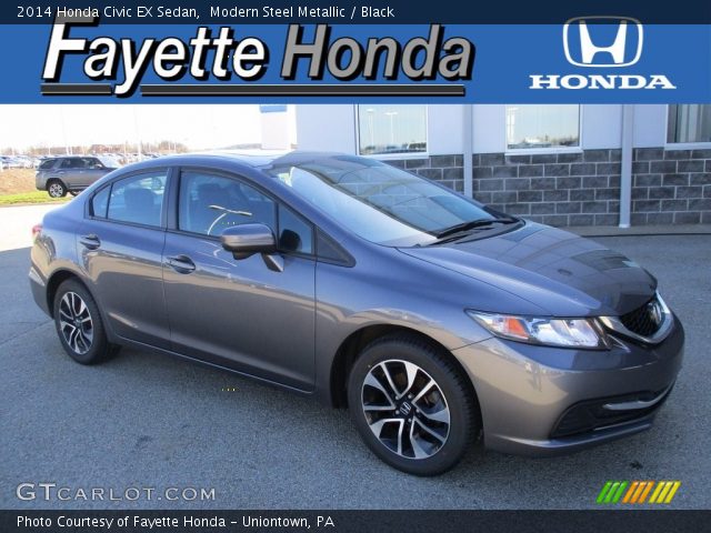 2014 Honda Civic EX Sedan in Modern Steel Metallic