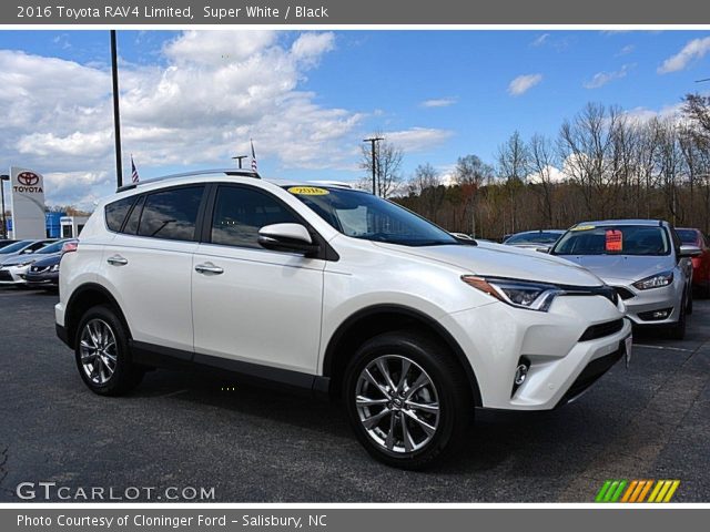 2016 Toyota RAV4 Limited in Super White