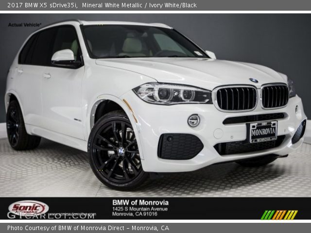 2017 BMW X5 sDrive35i in Mineral White Metallic