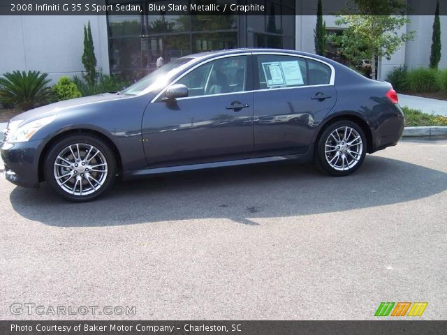 2008 Infiniti G 35 S Sport Sedan in Blue Slate Metallic