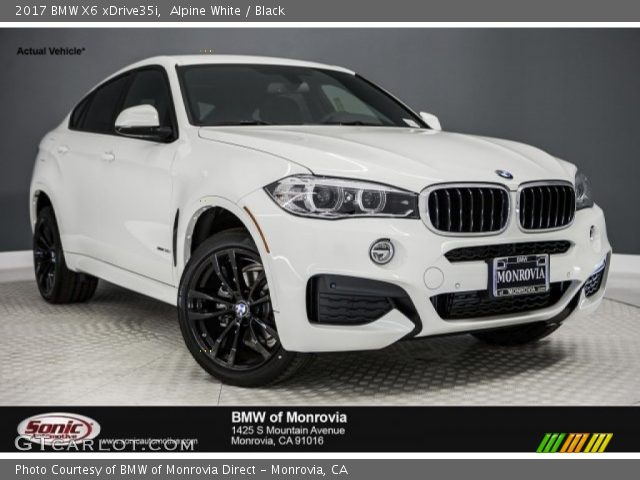 2017 BMW X6 xDrive35i in Alpine White