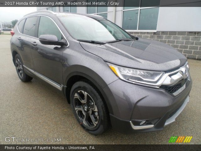2017 Honda CR-V Touring AWD in Modern Steel Metallic