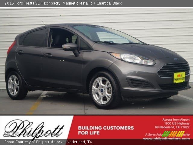 2015 Ford Fiesta SE Hatchback in Magnetic Metallic