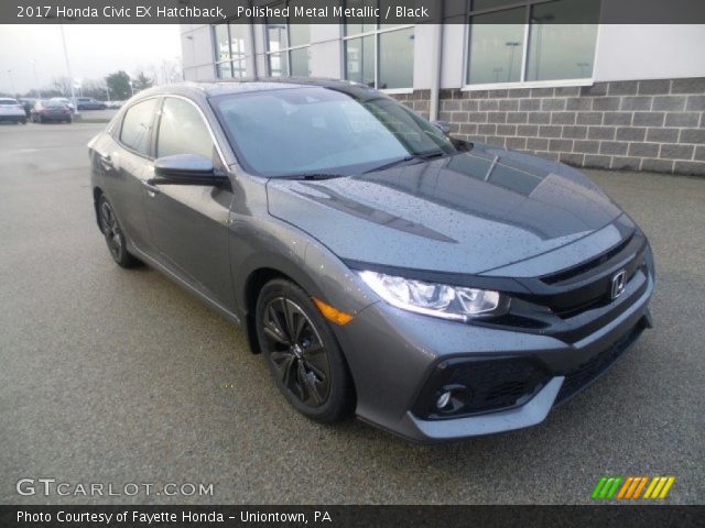 2017 Honda Civic EX Hatchback in Polished Metal Metallic