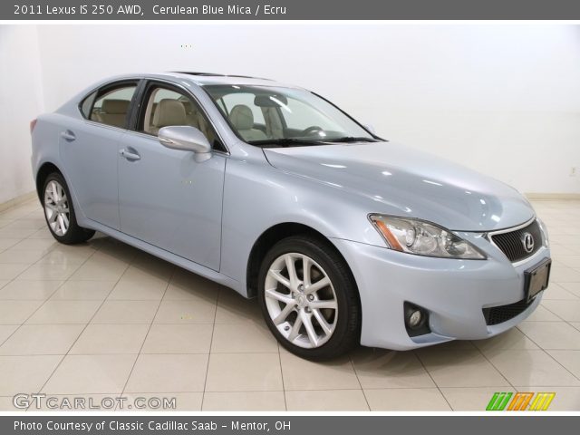 2011 Lexus IS 250 AWD in Cerulean Blue Mica