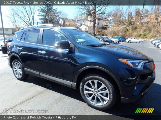 2017 Toyota RAV4 Limited AWD in Galactic Aqua Mica
