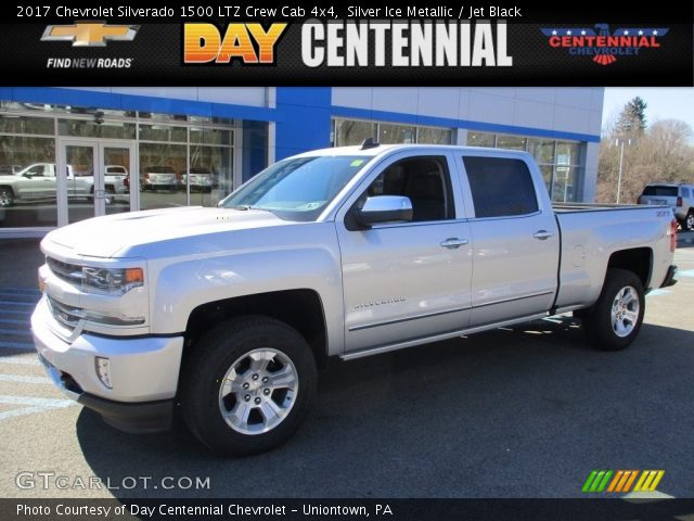 2017 Chevrolet Silverado 1500 LTZ Crew Cab 4x4 in Silver Ice Metallic