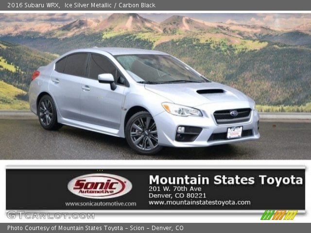 2016 Subaru WRX  in Ice Silver Metallic