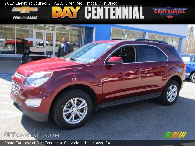 2017 Chevrolet Equinox LT AWD in Siren Red Tintcoat