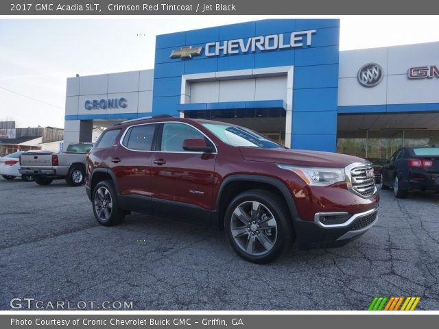 2017 GMC Acadia SLT in Crimson Red Tintcoat