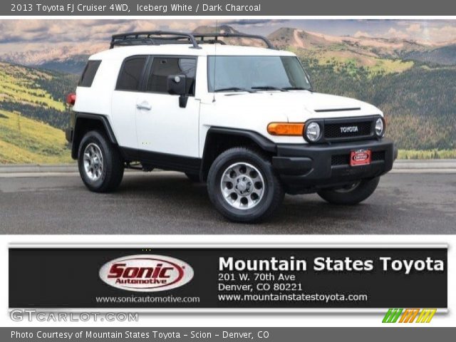 2013 Toyota FJ Cruiser 4WD in Iceberg White