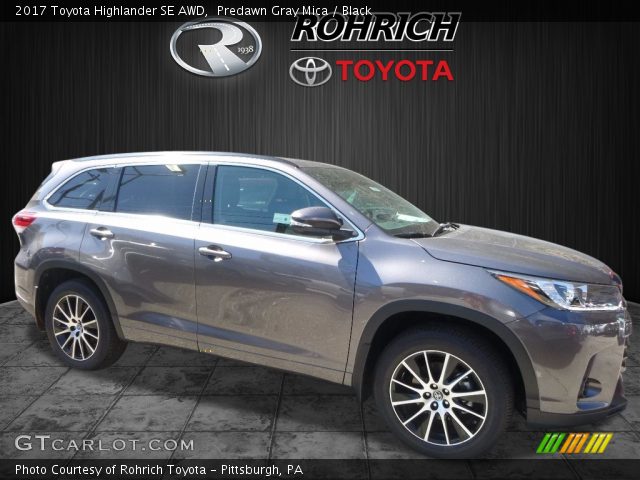 2017 Toyota Highlander SE AWD in Predawn Gray Mica