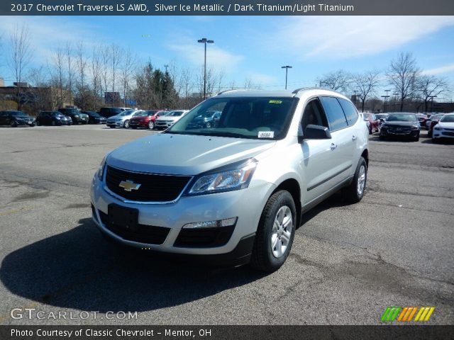 2017 Chevrolet Traverse LS AWD in Silver Ice Metallic