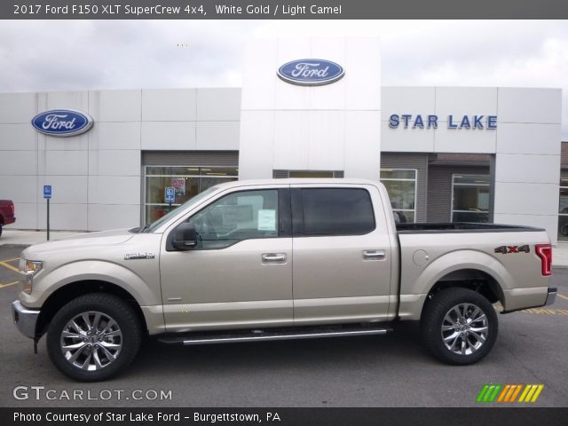 2017 Ford F150 XLT SuperCrew 4x4 in White Gold