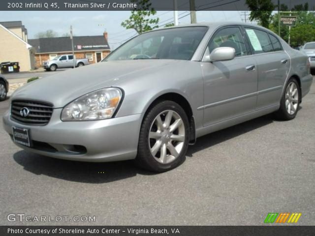 2002 Infiniti Q 45 in Titanium Silver