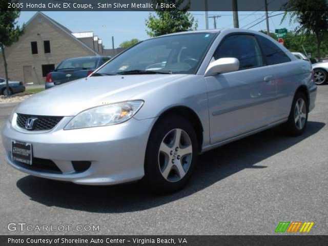 2005 Honda Civic EX Coupe in Satin Silver Metallic