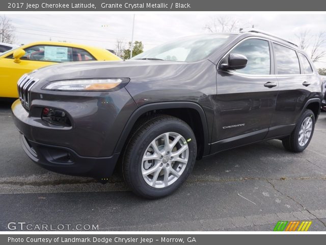 2017 Jeep Cherokee Latitude in Granite Crystal Metallic