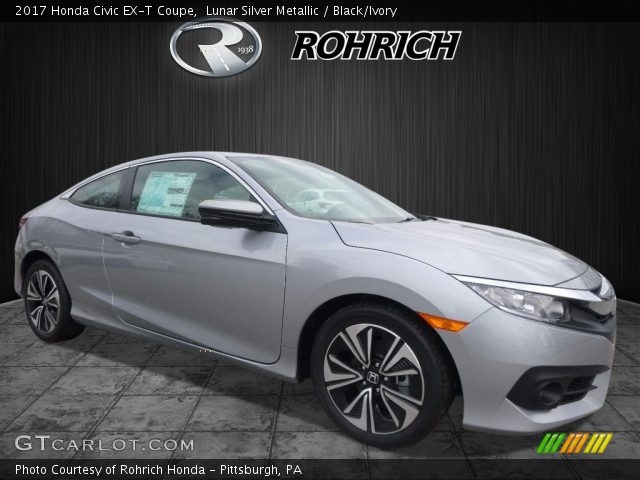 2017 Honda Civic EX-T Coupe in Lunar Silver Metallic