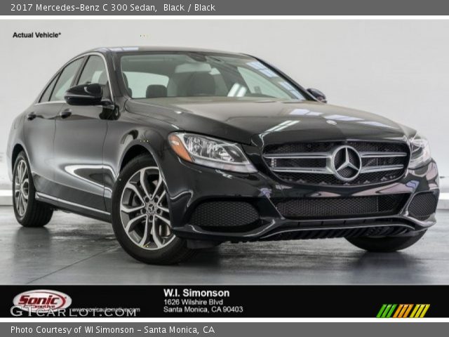 2017 Mercedes-Benz C 300 Sedan in Black
