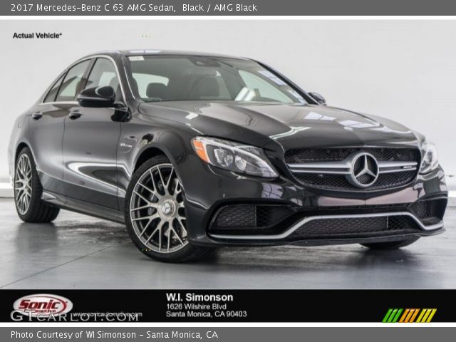 2017 Mercedes-Benz C 63 AMG Sedan in Black