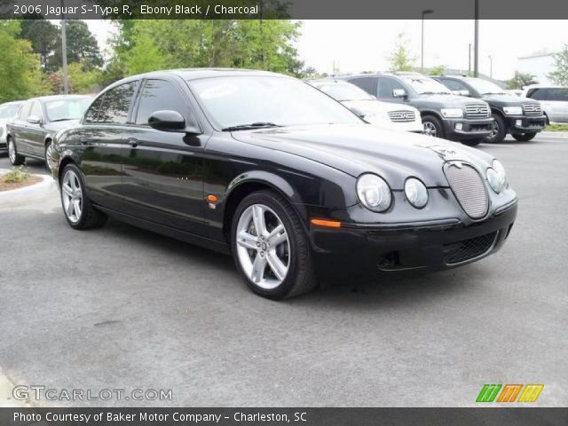 2006 Jaguar S-Type R in Ebony Black