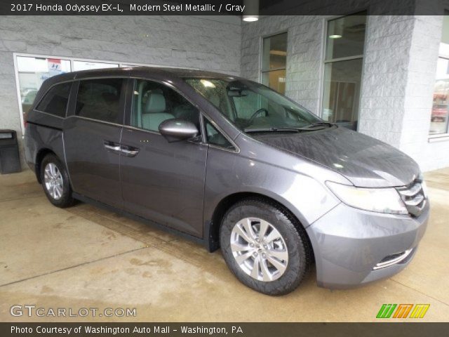 2017 Honda Odyssey EX-L in Modern Steel Metallic