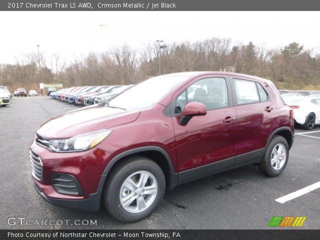 2017 Chevrolet Trax LS AWD in Crimson Metallic